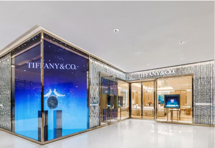 المجوهرات الرائعة عرض الدعامة العلامة التجارية الفاخرة التميز