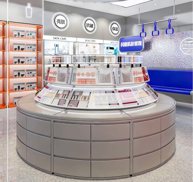 Beauty Display Cabinets: Designed for Social Media Sharing (باللغة الإنجليزية)
